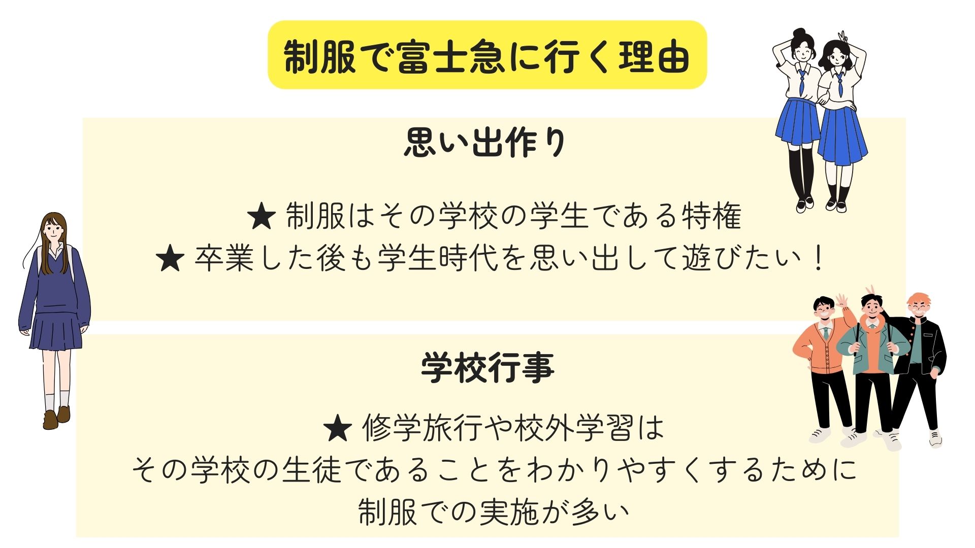 制服富士急はおかしい？絶叫系に乗る時の注意点やよくある質問を紹介 画像 (4)