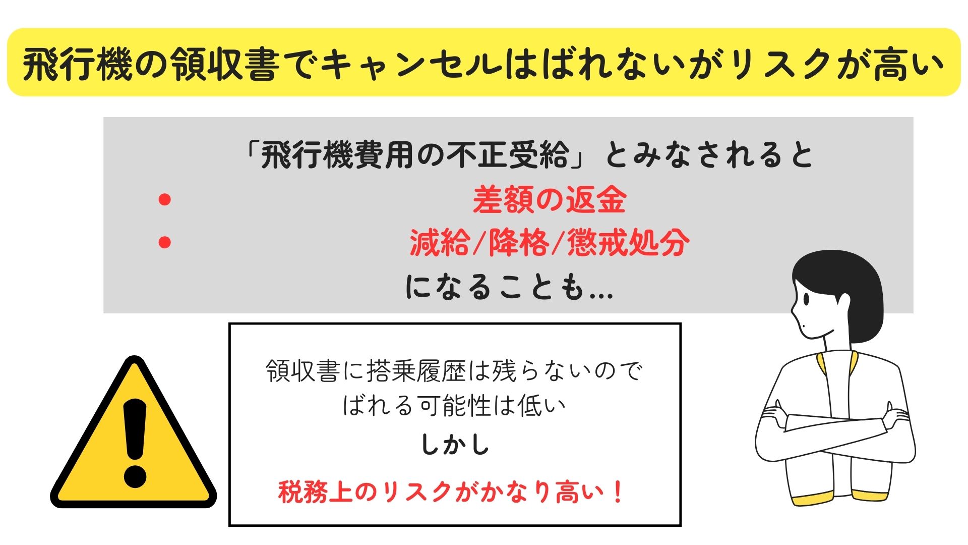 飛行機の領収書でキャンセルはばれる？リスクや注意点など徹底解説 画像 (1)