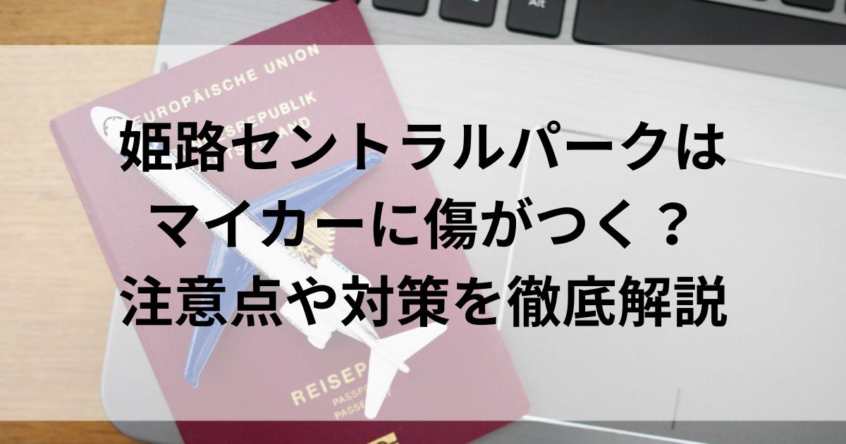 姫路セントラルパークはマイカーに傷がつく？注意点や対策を徹底解説の画像