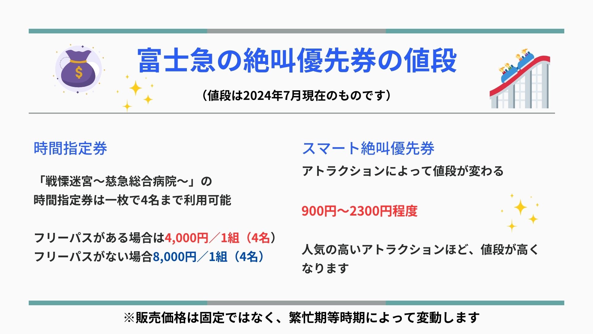 富士急で絶叫優先券が時間切れでも使用できる？購入時の注意点も解説の画像